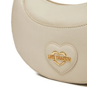 Borsa a Tracolla Love Moschino Donna Sweet Heart Avorio