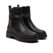 Stivaletti Guess Donna Ovelle Nero/marrone