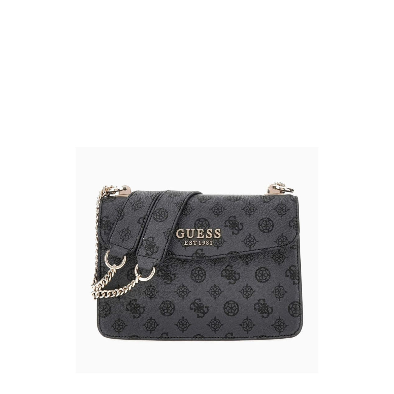 Borsa a Tracolla Guess Donna Evelune Grigio/nero