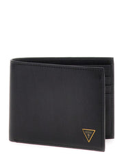 Portafoglio Guess Uomo Mestre Falt Nero