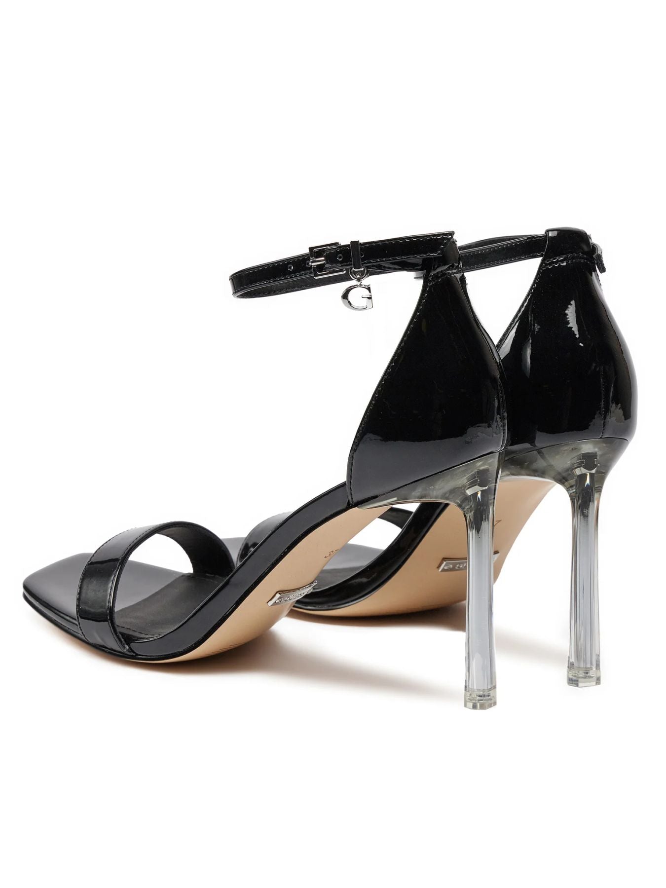Sandalo con tacco Guess Donna Shylie Nero