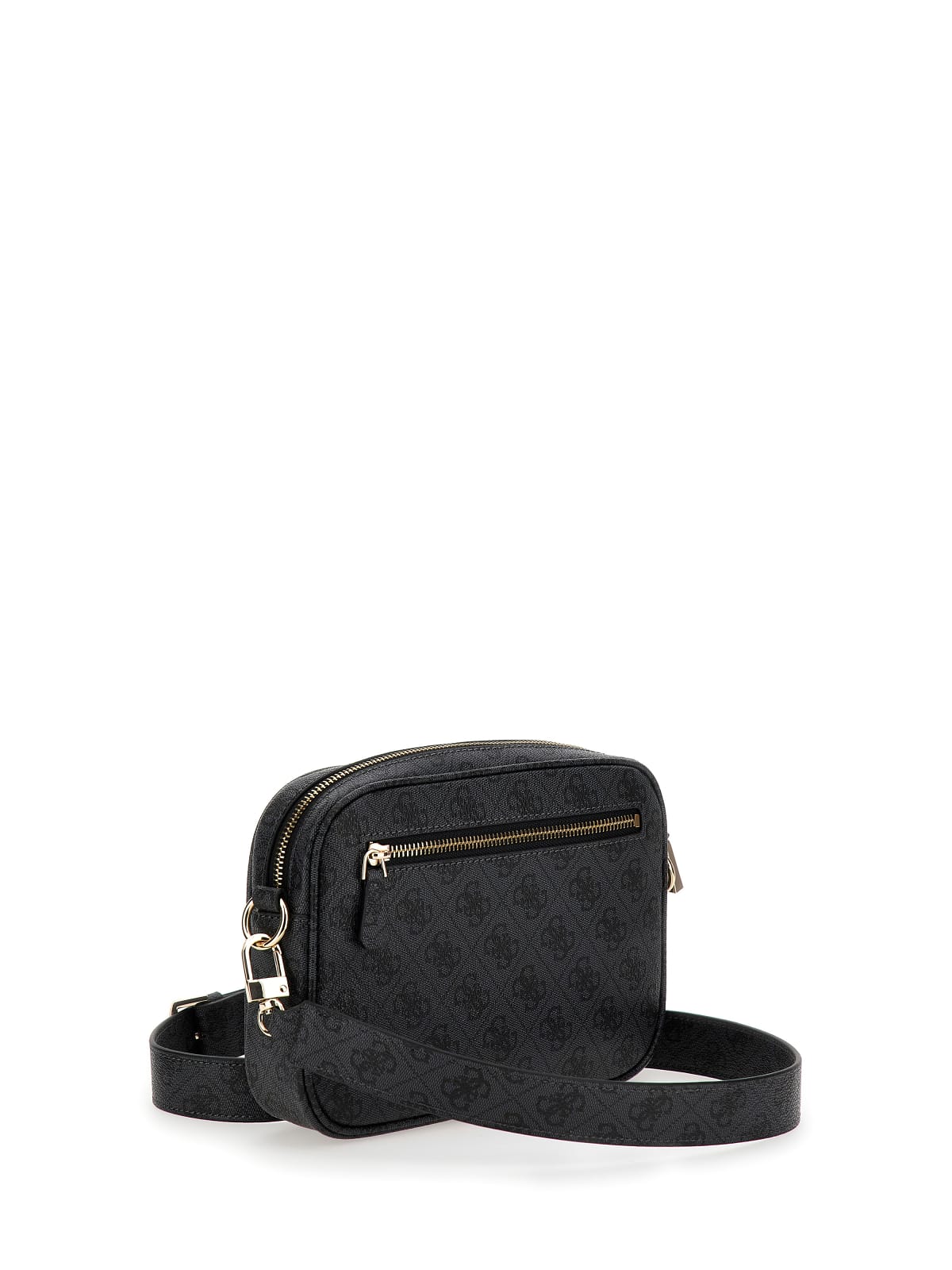 Borsa a Tracolla Guess Donna Meridian Camera Bag Grigio/nero