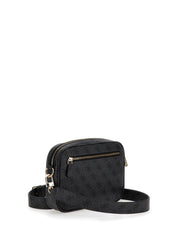 Borsa a Tracolla Guess Donna Meridian Camera Bag Grigio/nero