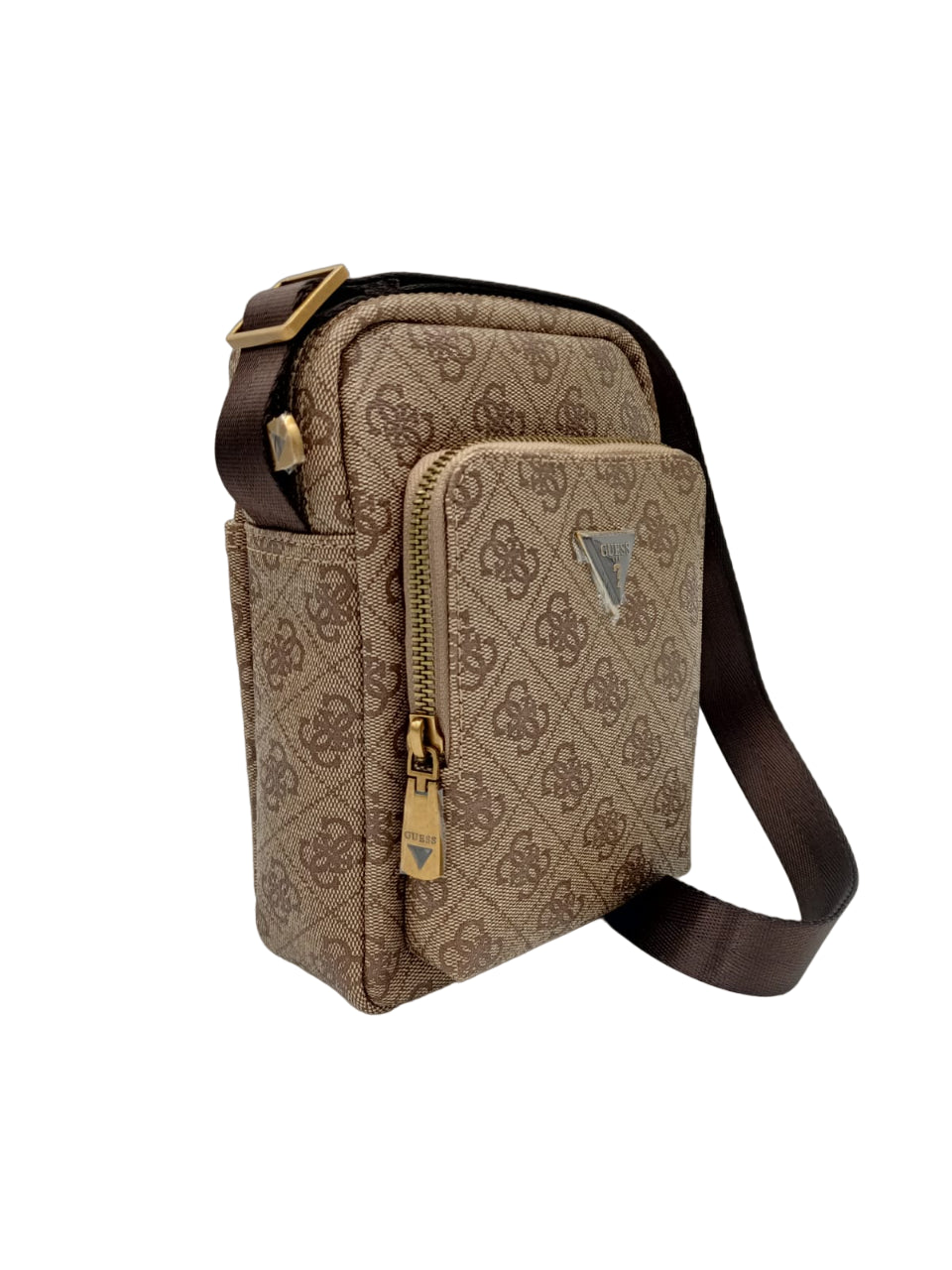 Borsello Guess Uomo Torino Marrone/beige
