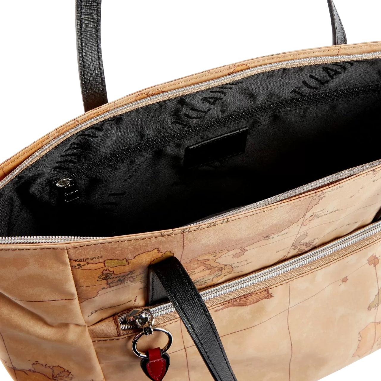 Borsa Shopper Alviero Martini 1^ Classe Donna Donnavventura Geo classic/nero