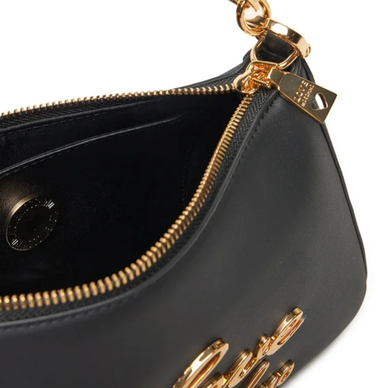 Borsa a Spalla Love Moschino Donna Lovely Chain Nero