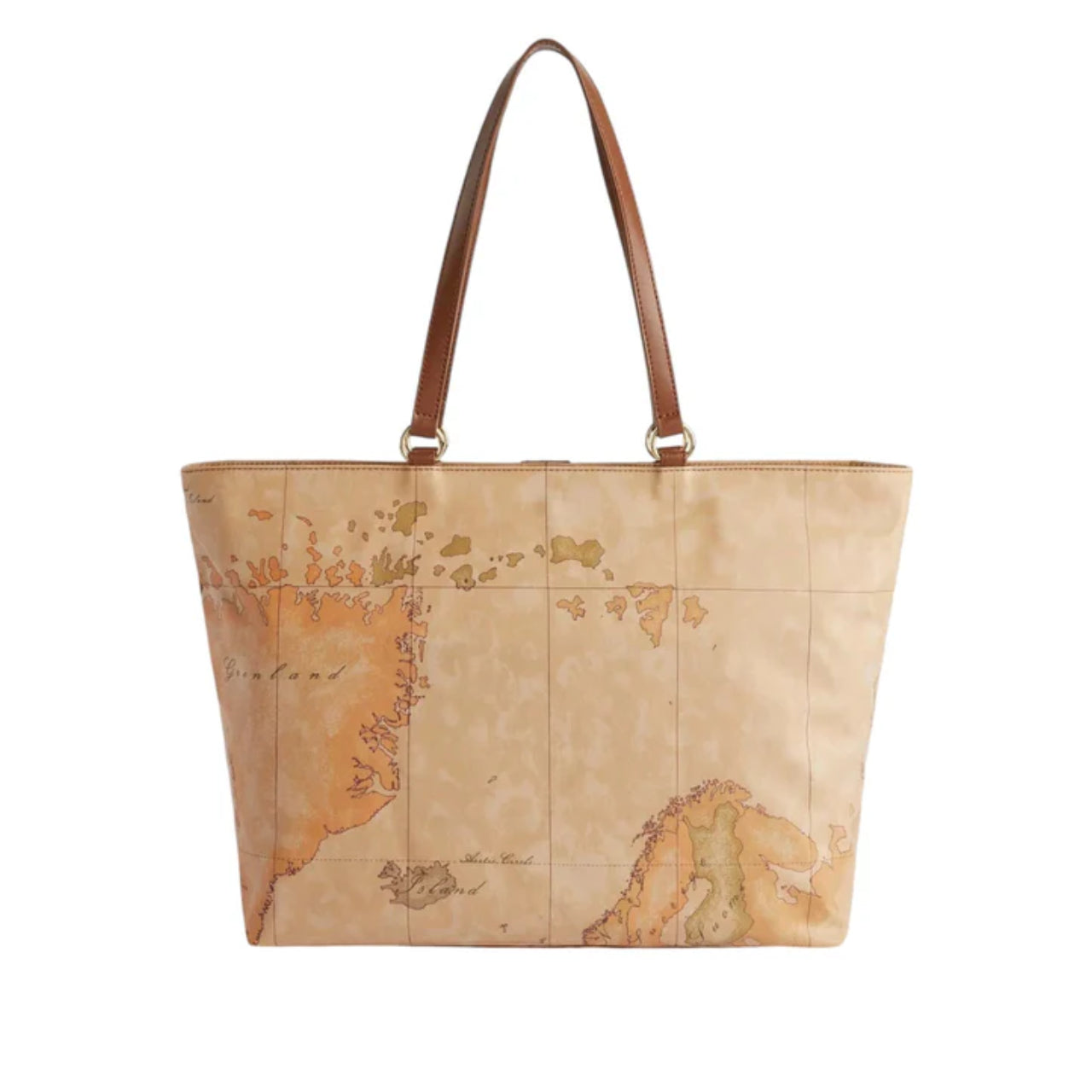 Borsa Shopper Alviero Martini 1^ Classe Donna Metaverse Geo classic/marrone