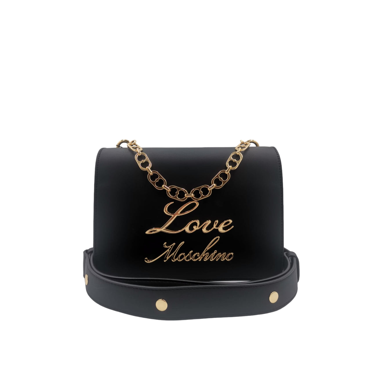 Borsa a Mano Love Moschino Donna Lovely Chain Nero