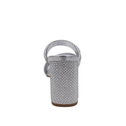 Sandalo con tacco Guess Donna Ganae Argento