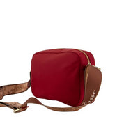 Borsa a Tracolla Alviero Martini 1^ Classe Donna Nylon Metaverse Geo Classic/ Lampone