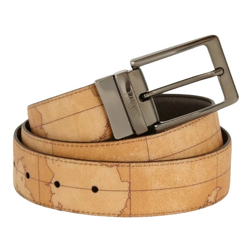 Cintura Alviero Martini 1^ Classe Uomo A485 Nero/Geo Classic
