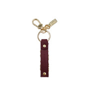 Portachiavi Alviero Martini 1^ Classe Unisex Logo Bordeaux