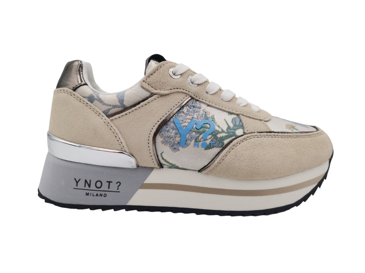 Sneakers Y Not? Donna Lamb Flower beige/multicolor