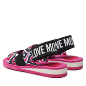 Sandalo Love Moschino Donna Soft Sandal Fuxia