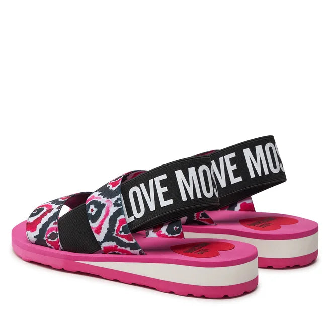 Sandalo Love Moschino Donna Soft Sandal Fuxia