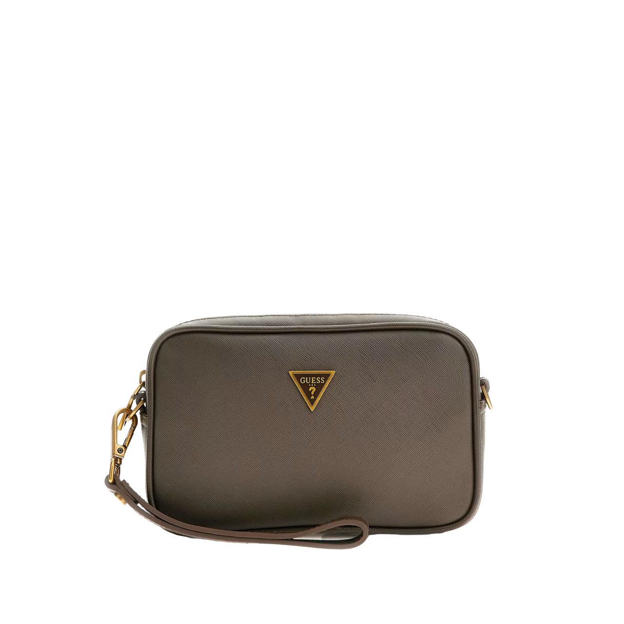 Pochette Guess Unisex Certosa Marrone scuro