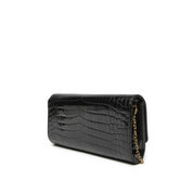 Tracollina Love Moschino Donna Shiny Croco Nero
