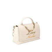 Borsa a Mano Love Moschino Donna Lovely Chain Avorio