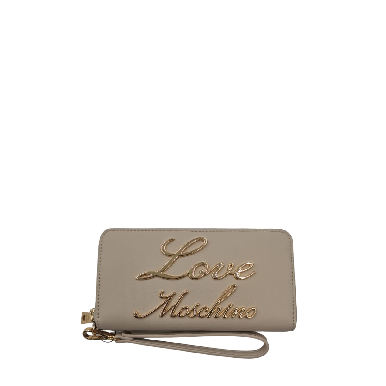 Portafoglio Love Moschino Donna Lovely Chain Avorio