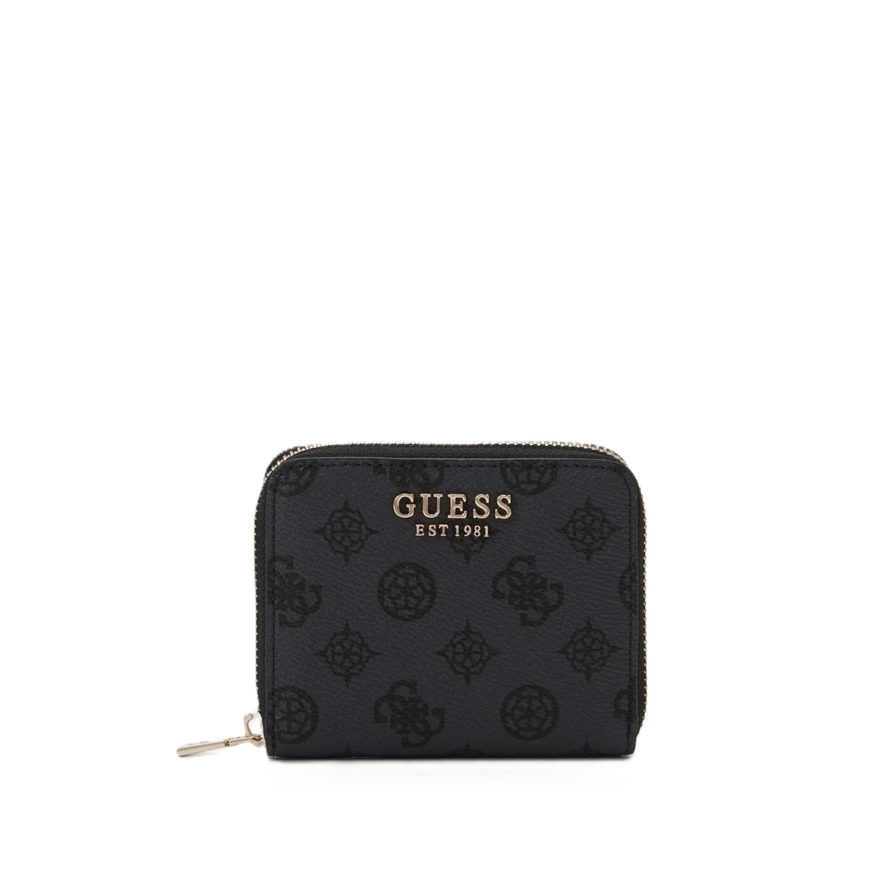 Portafoglio Guess Donna Laurel small Grigio/nero