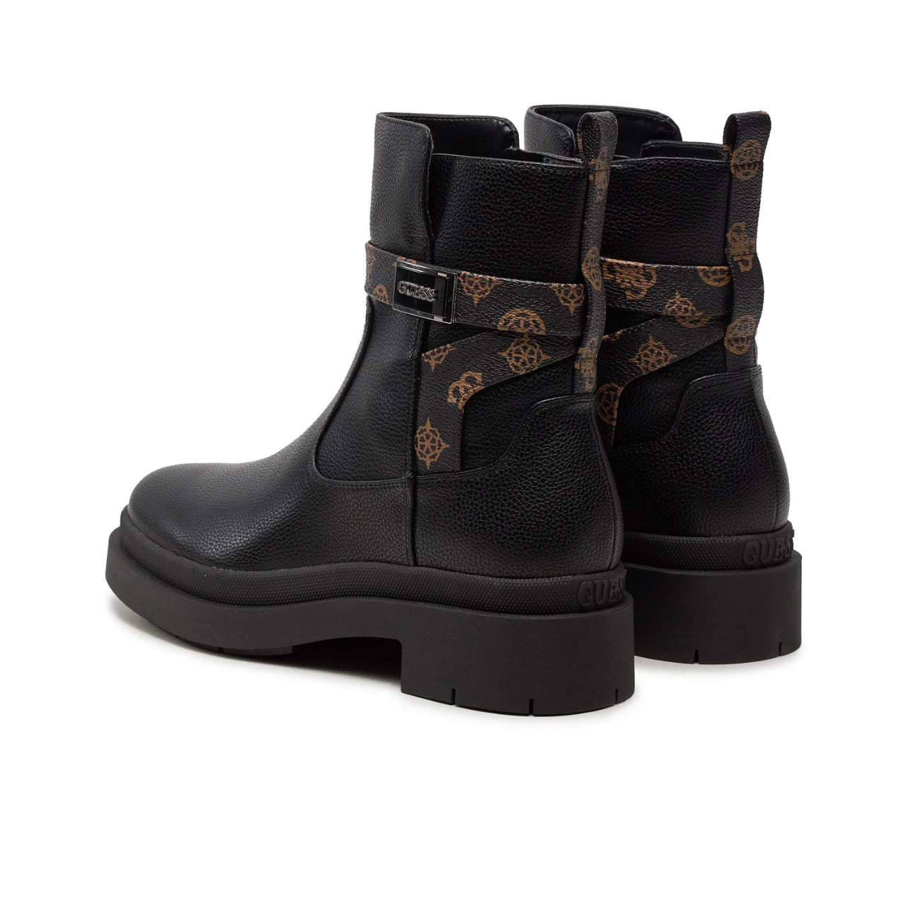 Stivaletti Guess Donna Ovelle Nero/marrone