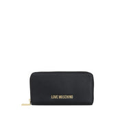 Portafoglio Love Moschino Donna Signature Large Nero