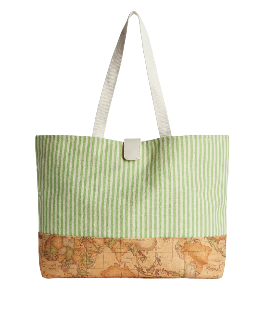 Borsa Shopper Alviero Martini 1^ Classe Donna shopper canvas Verde