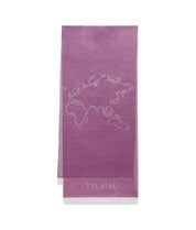 Sciarpa Alviero Martini 1^ Classe Donna Geo Filetto Malva