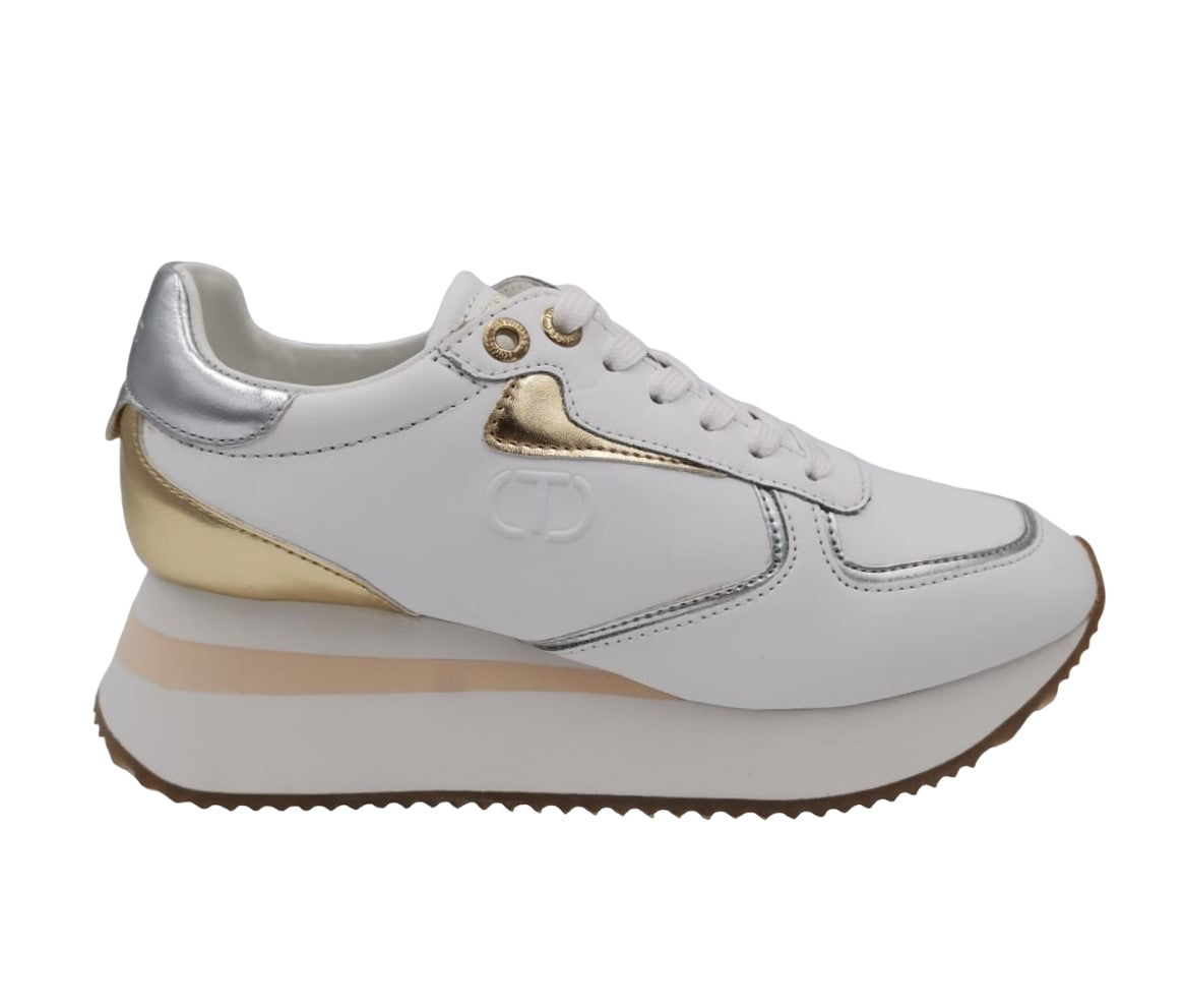 Sneakers Twinset Donna Running Bianco