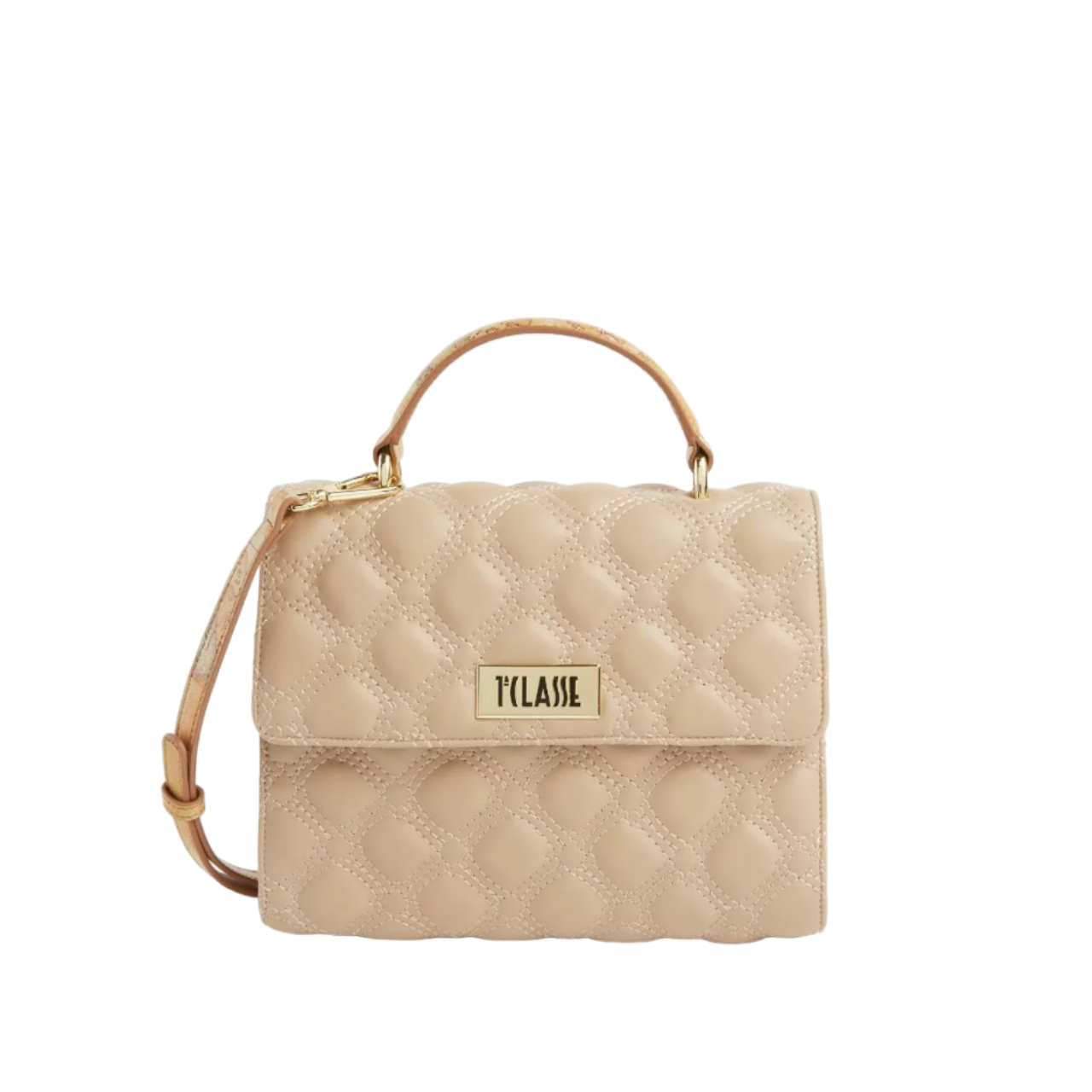 Borsa a Mano Alviero Martini 1^ Classe Donna Matelassè Beige