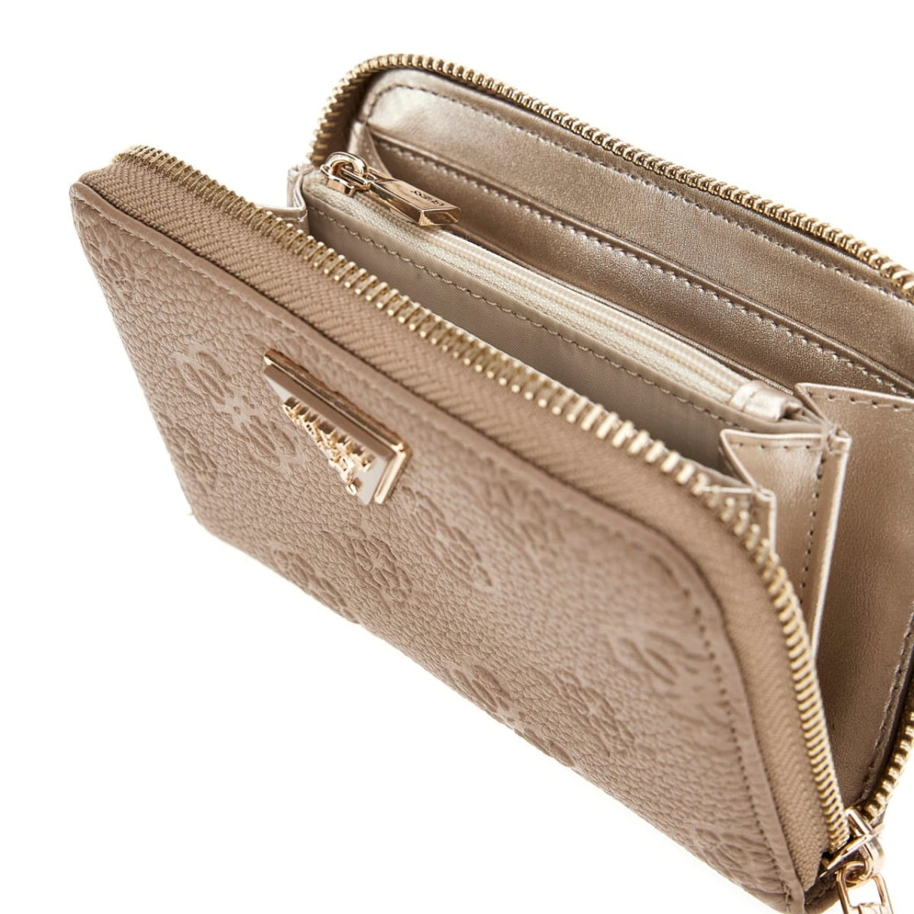 Portafoglio Guess Donna Cresidia Medium Grigio scuro