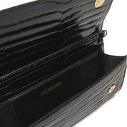 Tracollina Love Moschino Donna Shiny Croco Nero