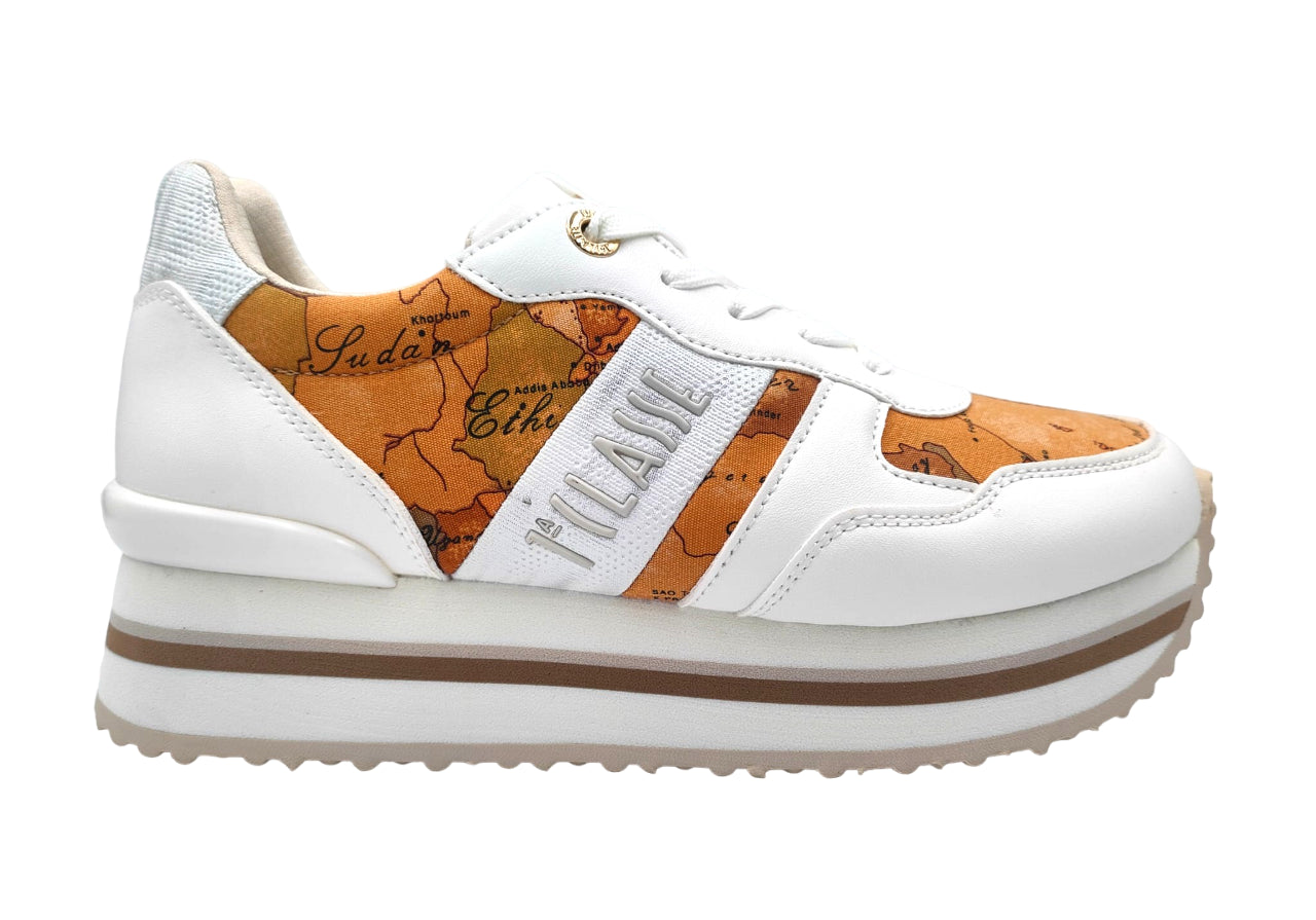 Sneakers Alviero Martini 1 Classe Donna woman sneakers Bianco geo classic pfashion pfashion