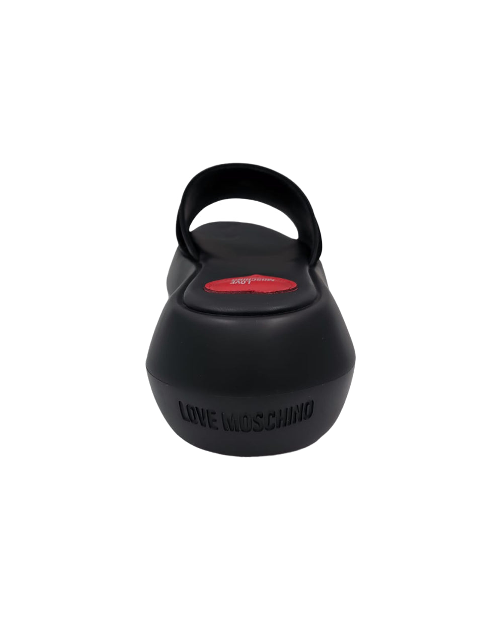 sabot Love Moschino Donna Floating Love Nero/bianco