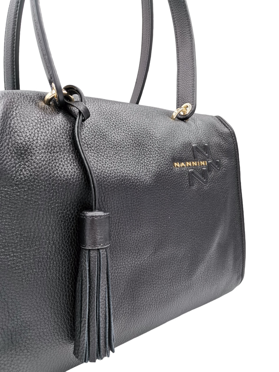 Borsa A Spalla Nannini Donna Nero Emma