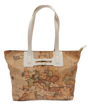 Borsa A Spalla Alviero Martini 1^ Classe Donna Geoclassic/Avorio