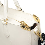 Borsa a Mano Love Moschino Donna Lady foulard Bianco