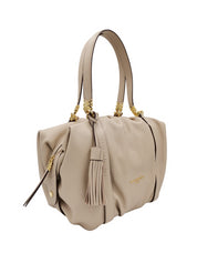 Borsa A Spalla Nannini Donna Beige Veronica Caracas