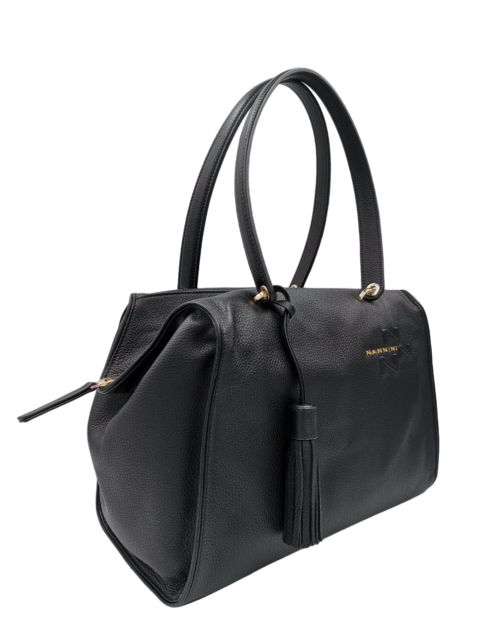 Borsa A Spalla Nannini Donna Nero Emma