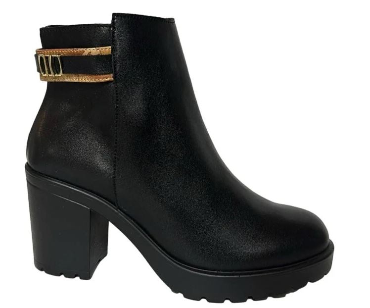Stivaletti Alviero Martini 1^ Classe Donna Nero/geo classic
