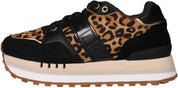Sneakers Blauer Donna Leopardato