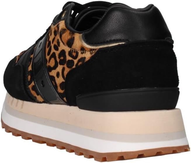 Sneakers Blauer Donna Leopardato