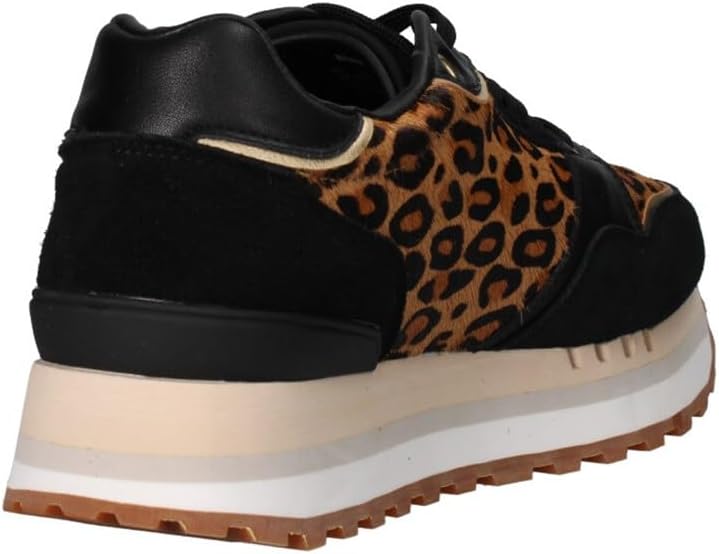 Sneakers Blauer Donna Leopardato