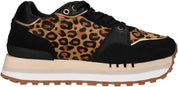 Sneakers Blauer Donna Leopardato