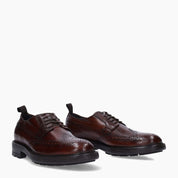 Scarpa Cafè noir Uomo Cuoio