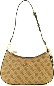 Borsa a Spalla Guess Donna Nocciola