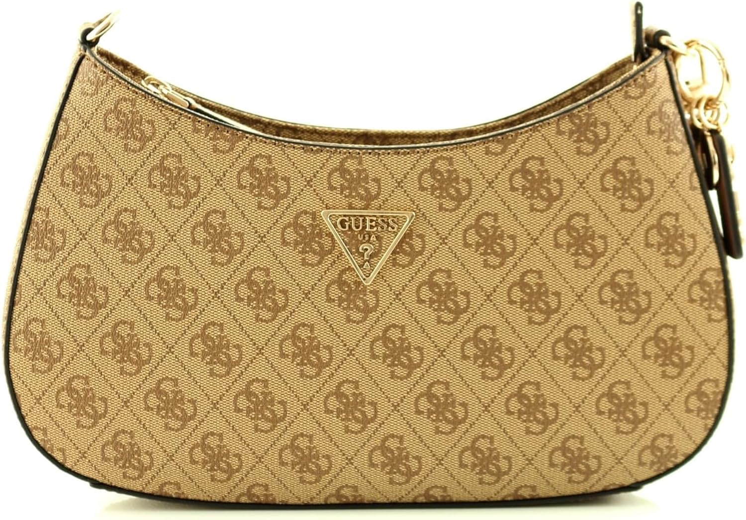 Borsa a Spalla Guess Donna Nocciola
