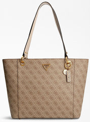 Borsa a Spalla Guess Donna Nocciola