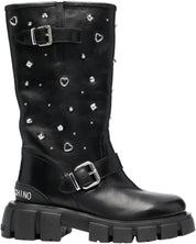 Stivali Love Moschino Donna Nero