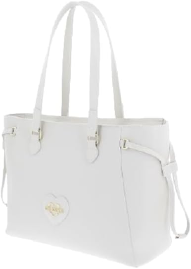Borsa a Spalla Love Moschino Donna Avorio
